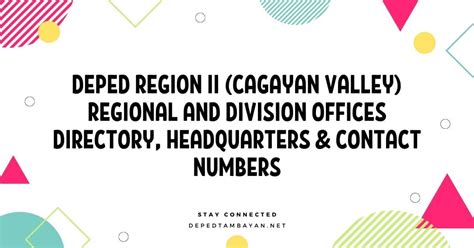 Regional & Division Offices Directory .